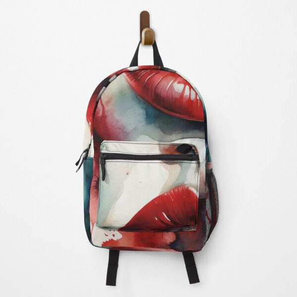 Item preview, Mouth in Red and Green Watercolor designed and sold by RAISC.
