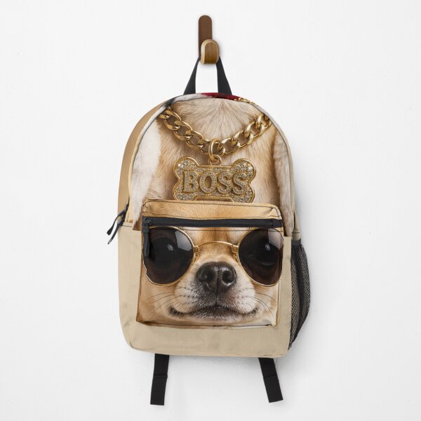Item preview, Royal Chihuahua King Wearing Crown Dog Art designed and sold by BagFactoryUK.