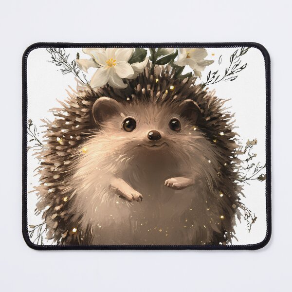 Item preview, Hedgehog Night Jasmine Crown designed and sold by pumsquare.