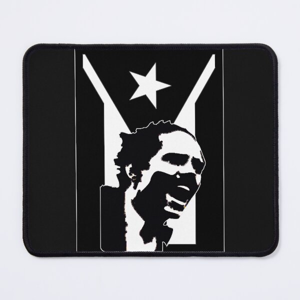 Item preview, Pedro Albizu Campos el maestro Puerto Rico black flag resistance designed and sold by erozzz.