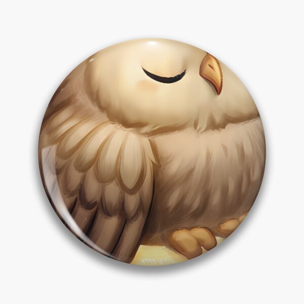 Item preview, Owl on Crescent Moon designed and sold by pumsquare.