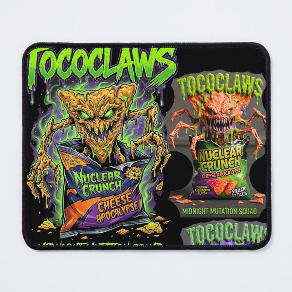 Item preview, Nuclear Crunch - Cheese Apocalypse Mutant Snack designed and sold by TOCOCLAWS.