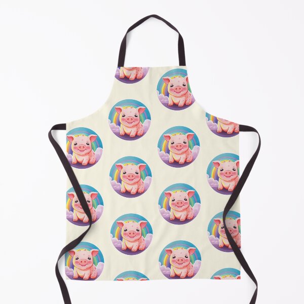 Item preview, Funny Pig Colorful Rainbow Cute Boys Girls Kids designed and sold by rafaeltto.