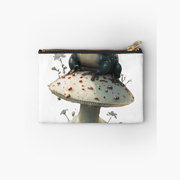 Item preview, Frog Mushroom Fireflies designed and sold by pumsquare.