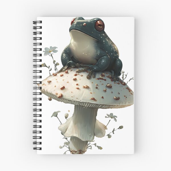 Item preview, Frog Mushroom Fireflies designed and sold by pumsquare.