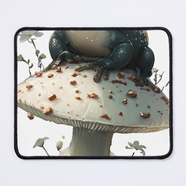 Item preview, Frog Mushroom Fireflies designed and sold by pumsquare.