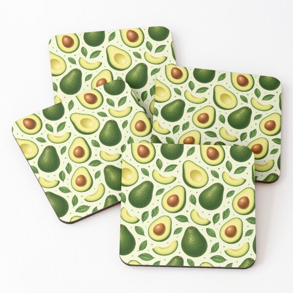 Item preview, Cute Avocado Pattern  Seamless Pattern Fruit Print designed and sold by Aramdesing.
