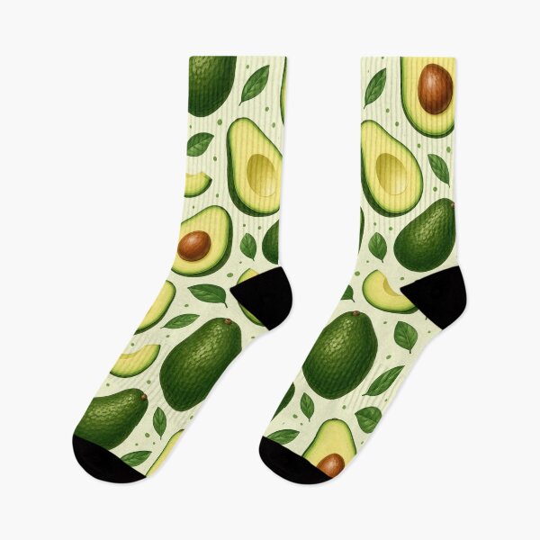 Item preview, Cute Avocado Pattern  Seamless Pattern Fruit Print designed and sold by Aramdesing.