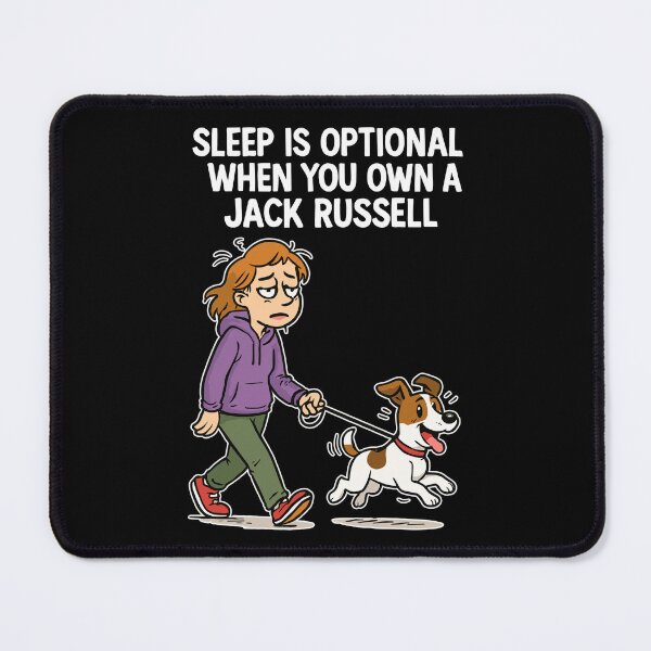 Item preview, Tired Dog Owner & Jack Russell Comic designed and sold by Pineapple-Tree.