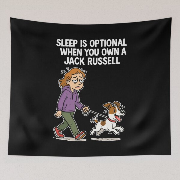 Item preview, Tired Dog Owner & Jack Russell Comic designed and sold by Pineapple-Tree.