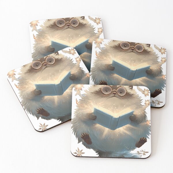 Item preview, Raccoon Moonlit Reading designed and sold by pumsquare.