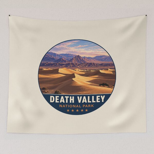 Item preview,  Death Valley National Park Sticker designed and sold by Gideon Emmerich.