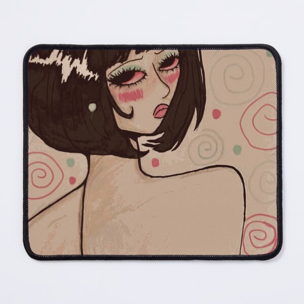 Item preview, Black Bob Hair Girl with Red Eyes designed and sold by RyanCalway.