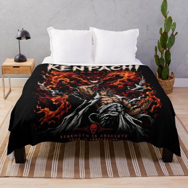 Item preview, Kenpachi Zaraki -Strength is Absolute - Epic Fire Demon Aesthetic Design designed and sold by Trinidesigns123.