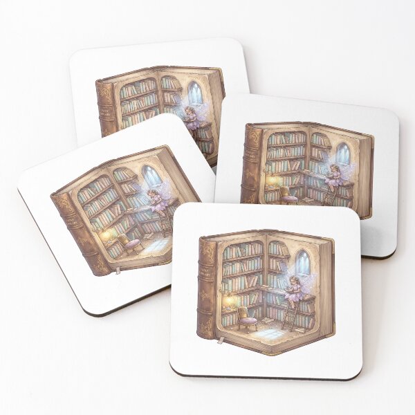 Item preview, Secret Library Reading Nook designed and sold by InkPixell.
