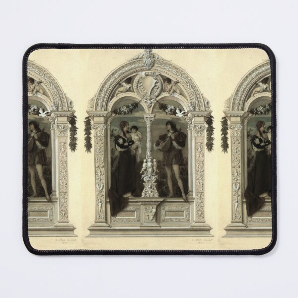 Item preview, Renaissance Allegory Mother and Lute Player designed and sold by artofuniverse.