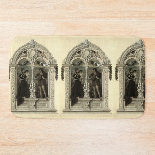 Item preview, Renaissance Allegory Mother and Lute Player designed and sold by artofuniverse.