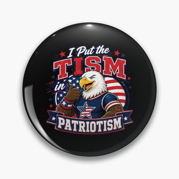Item preview, I Put The Tism In Patriotism Athletic Eagle designed and sold by Sujka.