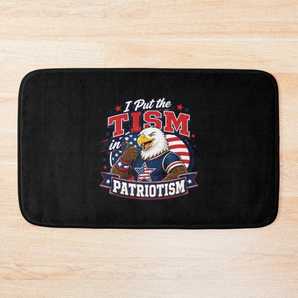 Item preview, I Put The Tism In Patriotism Athletic Eagle designed and sold by Sujka.