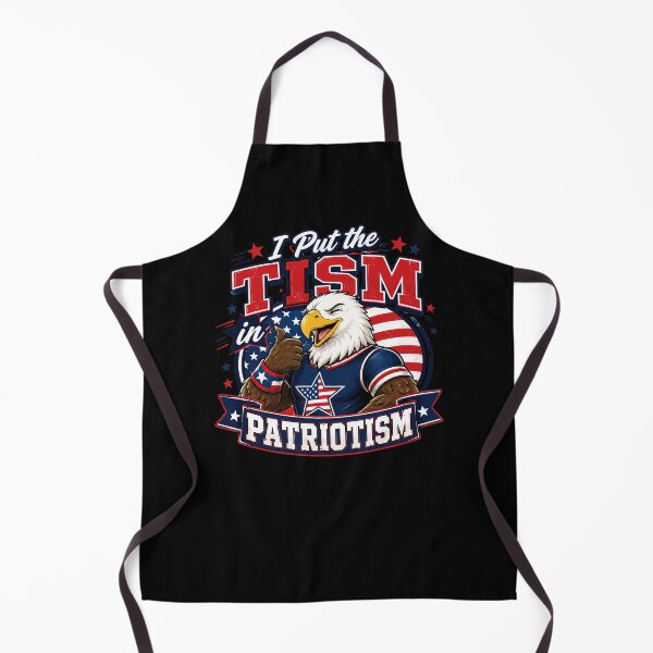 Item preview, I Put The Tism In Patriotism Athletic Eagle designed and sold by Sujka.