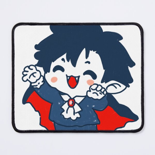 Item preview, Cute Kawaii Vampire Boy Chibi Halloween Gothic Anime Style designed and sold by Dospart.