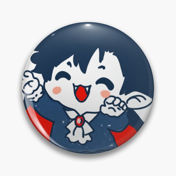 Item preview, Cute Kawaii Vampire Boy Chibi Halloween Gothic Anime Style designed and sold by Dospart.