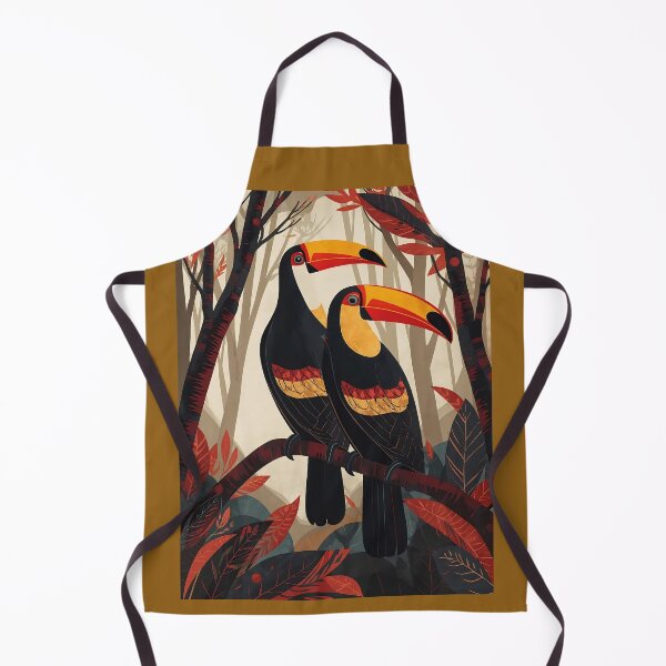 Item preview, Amazon Toucans – Contemporary Tropical Bird Art designed and sold by BrazilArtShop.