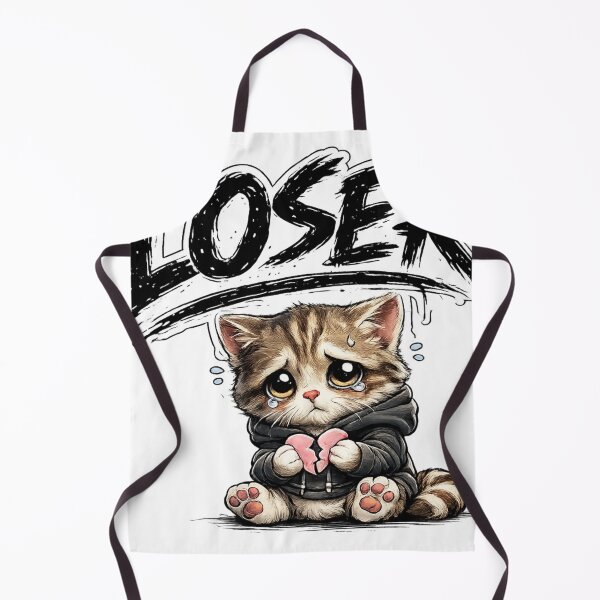 Item preview, kotek z napisem loser designed and sold by Brejko.