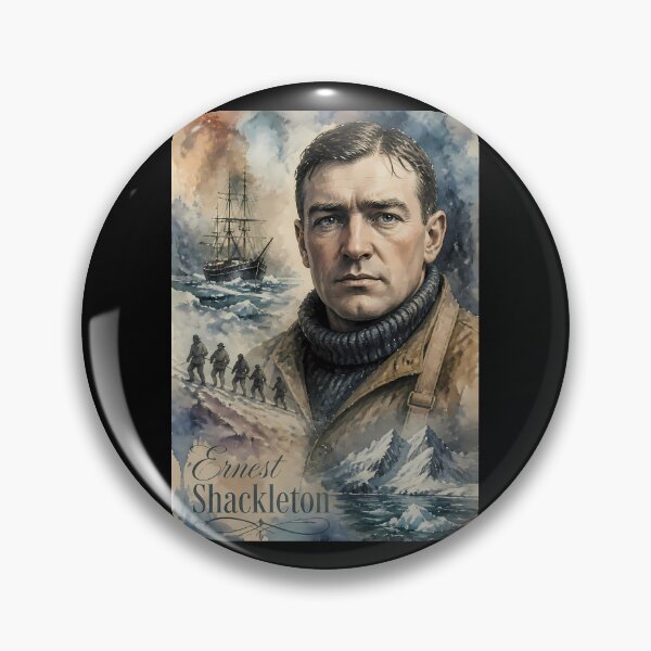 Item preview, Ernest Shackleton designed and sold by Sarcastic designs.