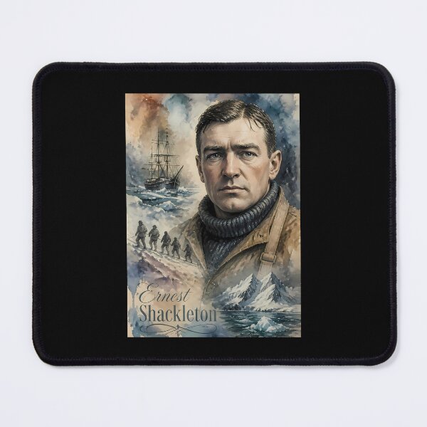 Item preview, Ernest Shackleton designed and sold by Sarcastic designs.