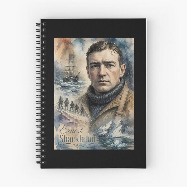 Item preview, Ernest Shackleton designed and sold by Sarcastic designs.