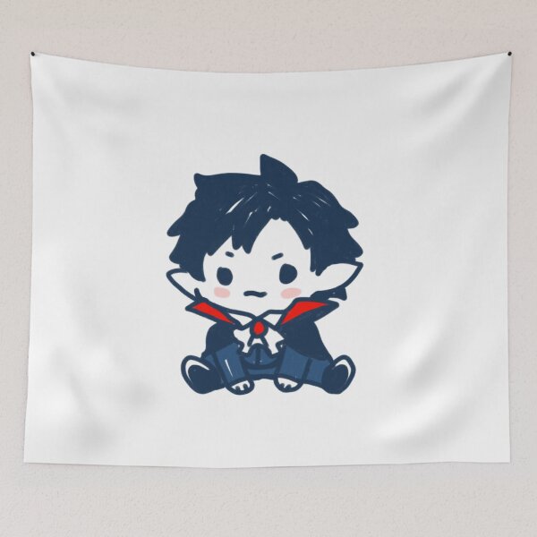 Item preview, Cute Kawaii Vampire Boy Chibi Halloween Gothic Anime Style designed and sold by Dospart.