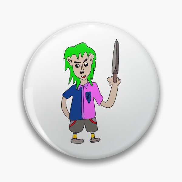 Item preview, Green Hair Warrior designed and sold by KAKZane.