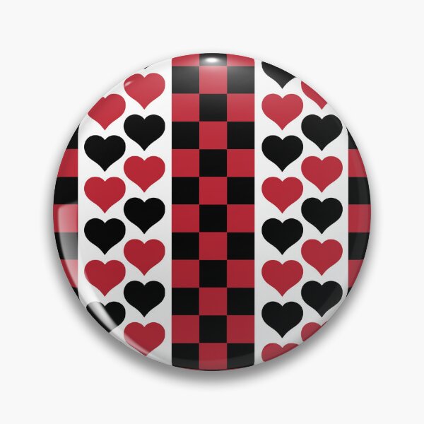 Item preview, Checkers & Hearts Stripes designed and sold by Digitalmyth's Designs.