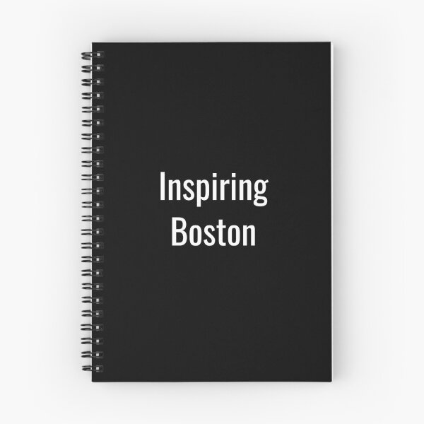 Item preview, Inspiring Boston (White Text) designed and sold by City Makers.
