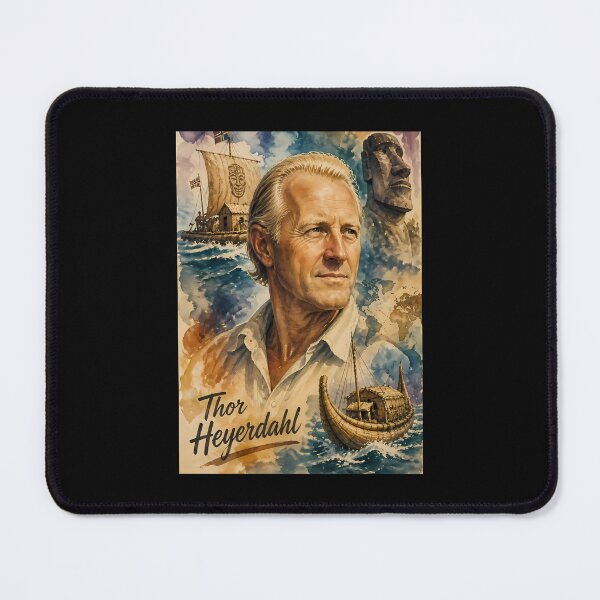 Item preview, Thor Heyerdahl designed and sold by Sarcastic designs.