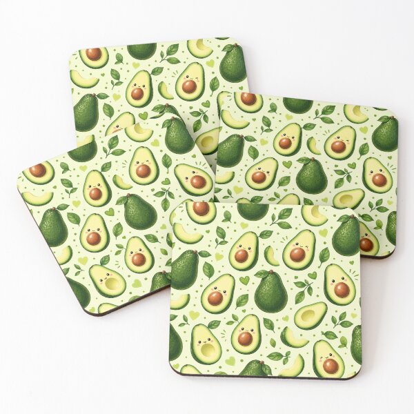 Item preview, Cute Avocado Pattern  Seamless Pattern Fruit Print designed and sold by Aramdesing.