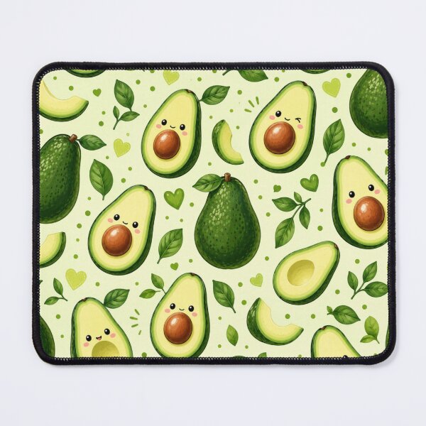 Item preview, Cute Avocado Pattern Seamless Pattern Fruit Print designed and sold by Aramdesing.