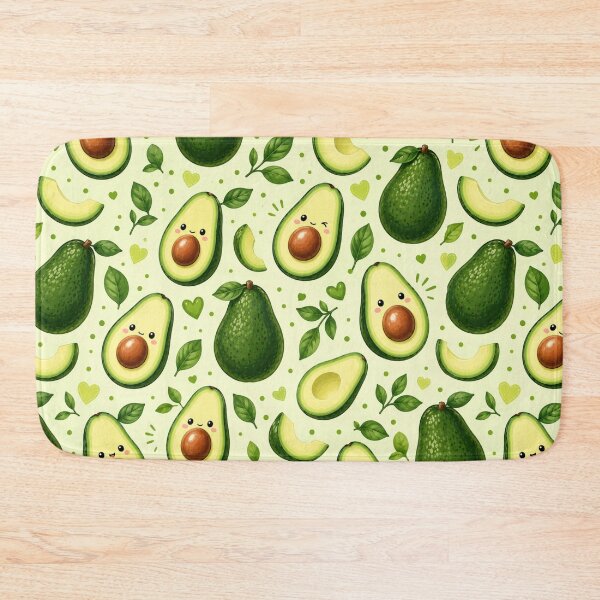 Item preview, Cute Avocado Pattern  Seamless Pattern Fruit Print designed and sold by Aramdesing.