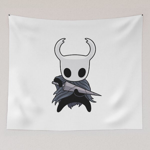 Item preview, Hollow Knight Holding Nail - Minimalist Chibi Game Art designed and sold by kemoceng12.