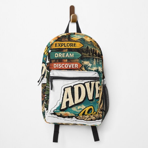 Item preview, Adventure Is Out There Vintage Camping Skeleton designed and sold by irfanedysud.