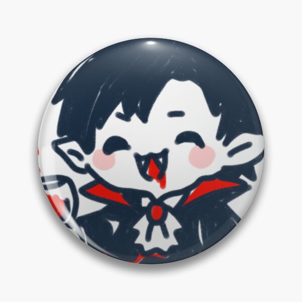 Item preview, Cute Kawaii Vampire Boy Chibi Halloween Gothic Anime Style designed and sold by Dospart.
