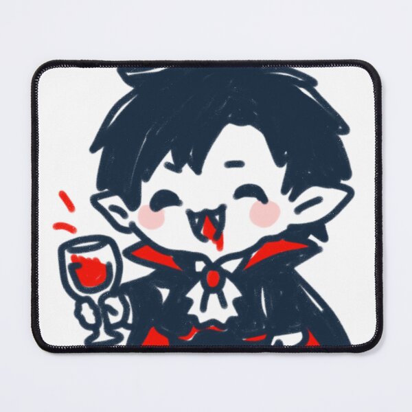 Item preview, Cute Kawaii Vampire Boy Chibi Halloween Gothic Anime Style designed and sold by Dospart.