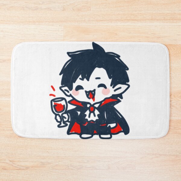 Item preview, Cute Kawaii Vampire Boy Chibi Halloween Gothic Anime Style designed and sold by Dospart.