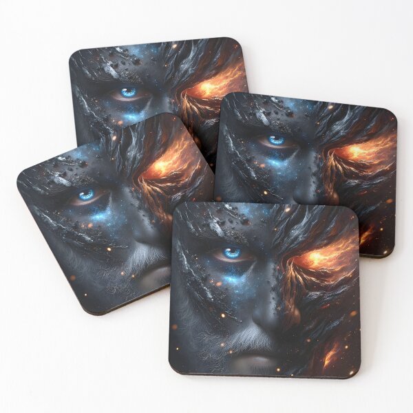 Item preview, Cosmic Duality – Fire & Ice designed and sold by BroPagandaPanda.