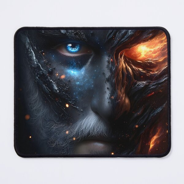 Item preview, Cosmic Duality – Fire & Ice designed and sold by BroPagandaPanda.
