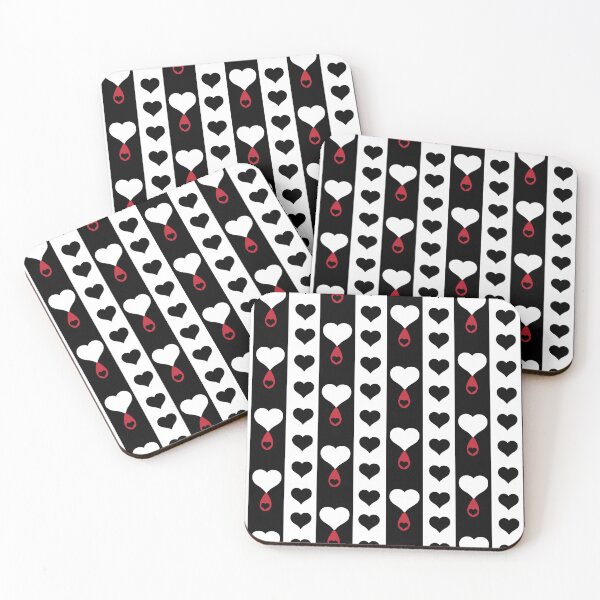 Item preview, Hearts & Love Tears Stripes designed and sold by Digitalmyth's Designs.
