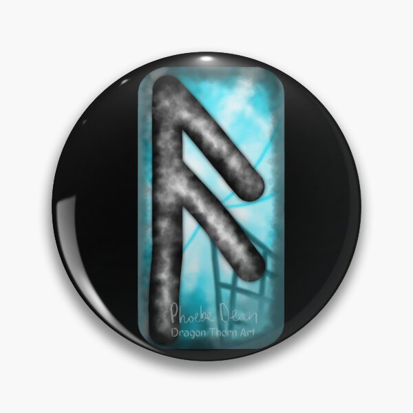 Item preview, Ansuz Rune designed and sold by dragonthorn-art.