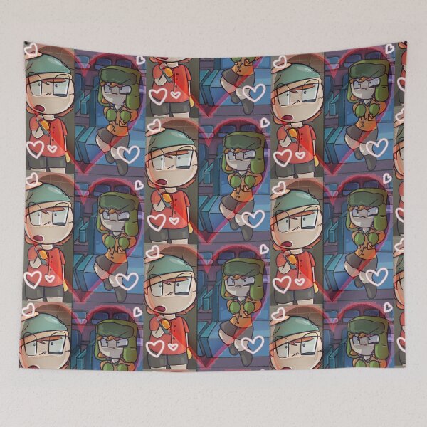 Aperçu de l'œuvre Kyman Cartman trouve l'amour scène redessinée créée et vendue par Kyman.