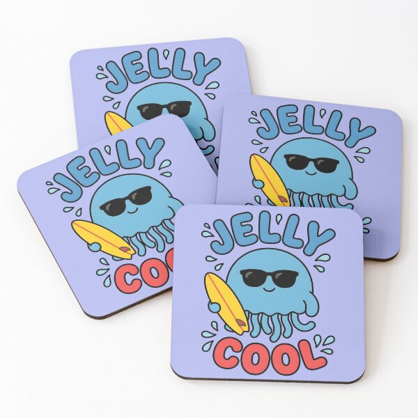 Item preview, Jelly Cool – Cute Surfing Jellyfish Design designed and sold by Sea Gem.
